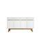 Manhattan Comfort Yonkers 62.99 Sideboard, White 232BMC6 - alternate 9